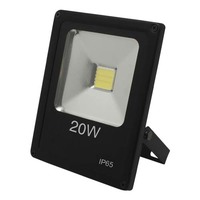 Прожектор світлодіодний LED 20w 6500K IP65 1LED чорний "LEMANSO" LMP2-20