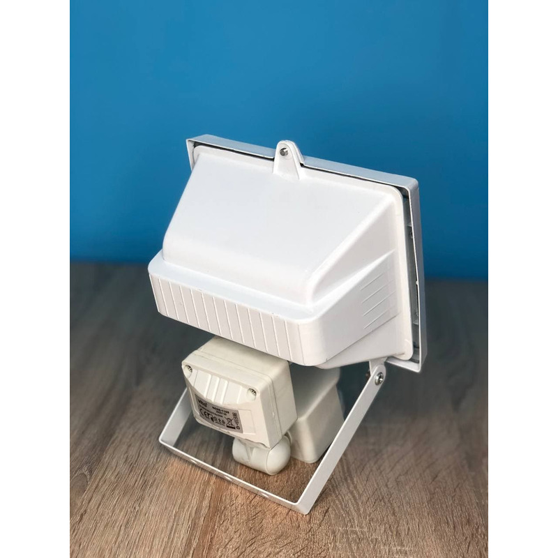 Прожектор галогенный 500W IP44  J118 белый с сенсер "Vito Light"
