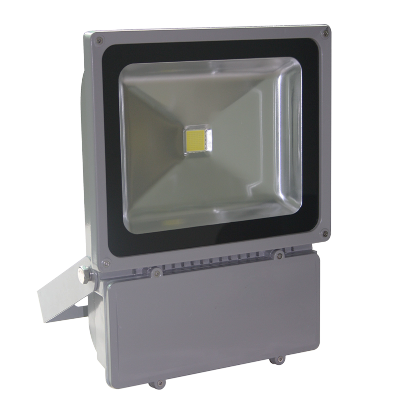Прожектор светодиодный LED 120w 6500K IP65 1LED серый "LEMANSO" LMP120