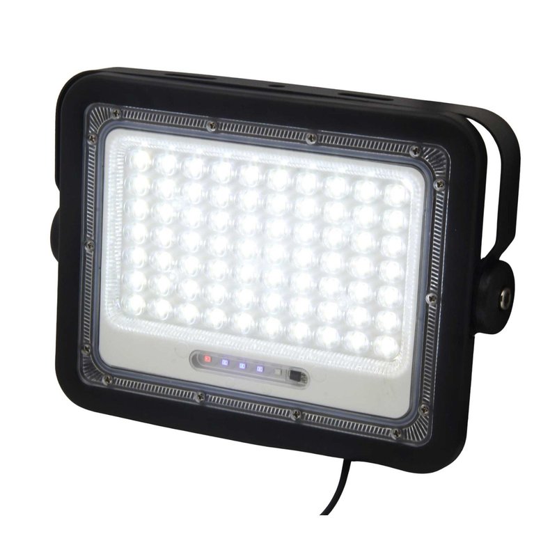 Прожектор LED+ сонячна панель+пульт+акумулятор 100W 6500K "LEMANSO" LMB33021