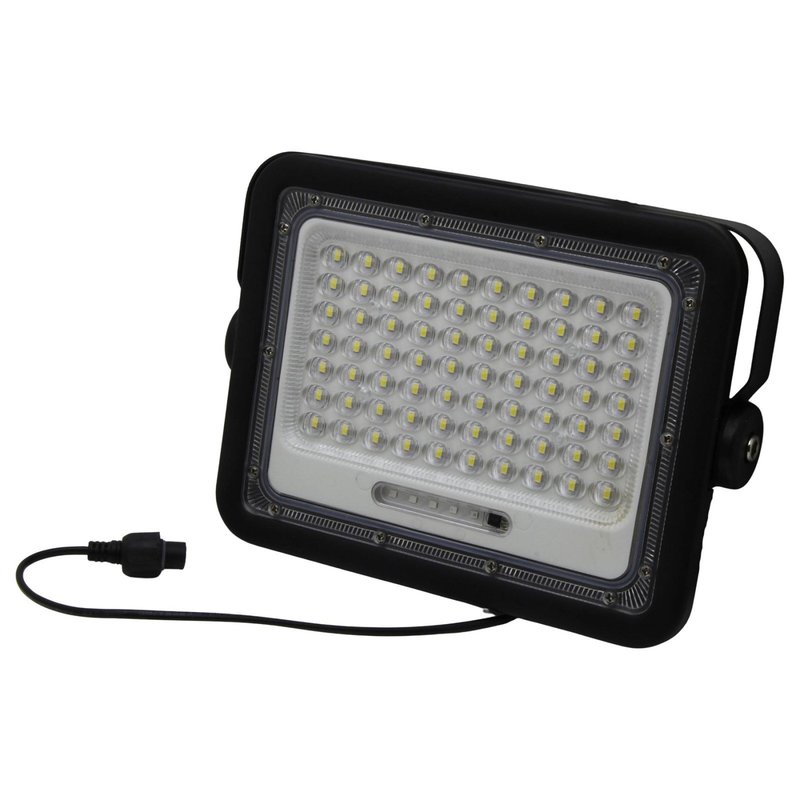Прожектор LED+ сонячна панель+пульт+акумулятор 100W 6500K "LEMANSO" LMB33021