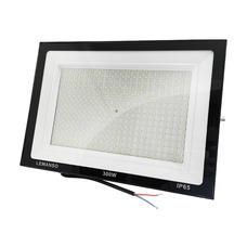 Прожектор светодиодный LED SMD 300w 6500K IP65 18000LM "Нептун" черный "LEMANSO" LMP103-300