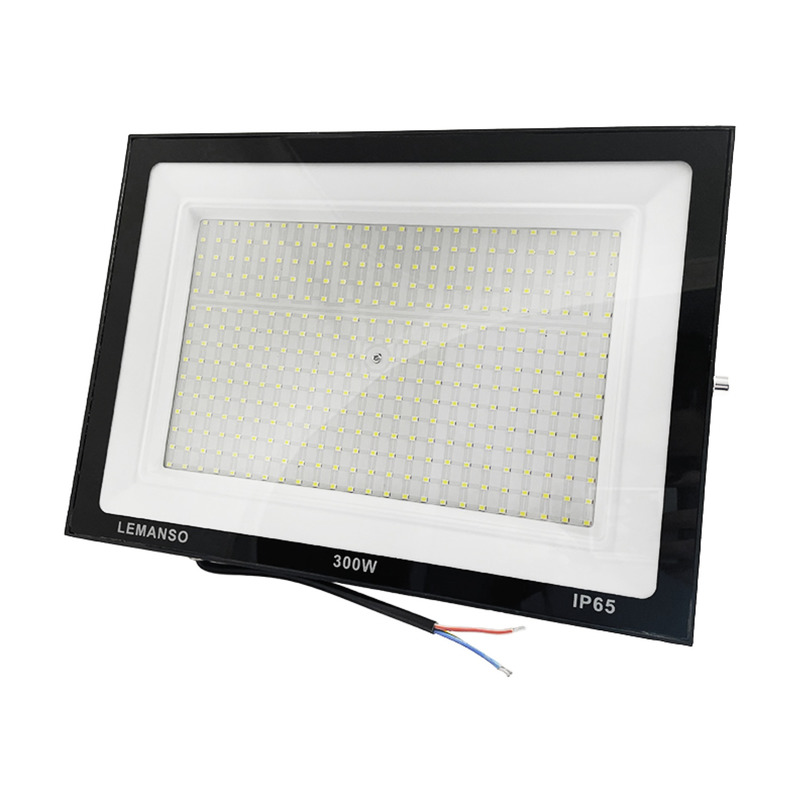 Прожектор світлодіодний LED SMD 300w 6500K IP65 18000LM "Нептун" чорний "LEMANSO" LMP103-300
