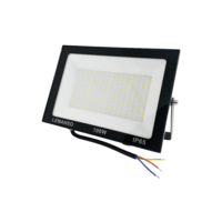 Прожектор светодиодный LED SMD 100w 6500K IP65 8000LM "Посейдон" черный "LEMANSO" LMP104-100