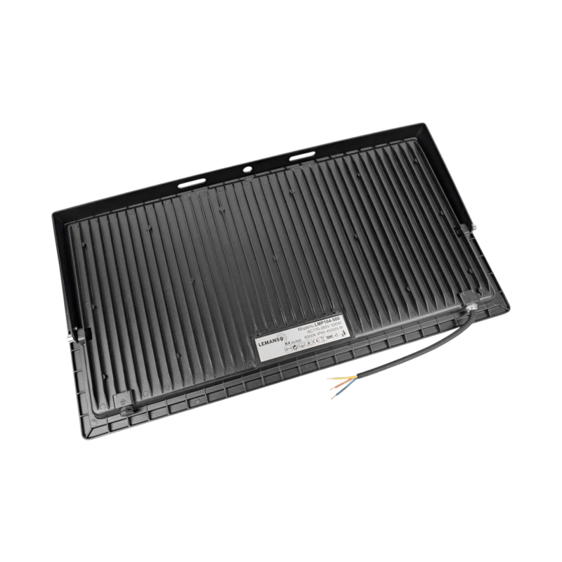 Прожектор светодиодный LED SMD 500w 6500K IP65 45000LM "Посейдон" черный "LEMANSO" LMP104-500