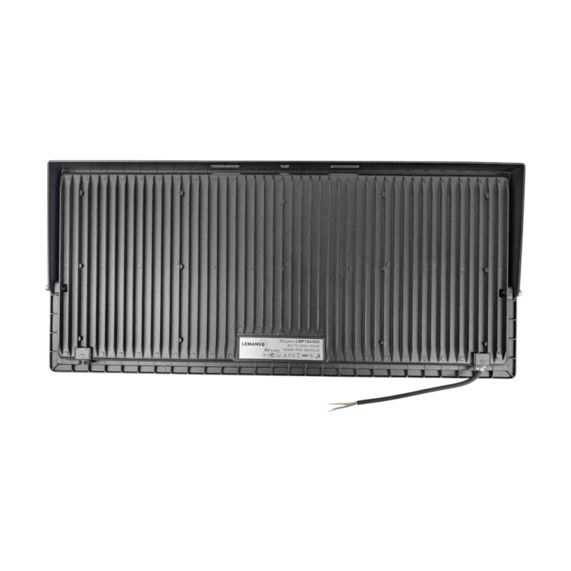 Прожектор светодиодный LED SMD 600w 6500K IP65 54000LM "Посейдон" черный "LEMANSO" LMP104-600