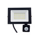 Прожектор LED 30w 6500K IP54 3000LM 175-265V з датчиком чорний "Чарівність" "LEMANSO"  LMPS105-35