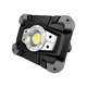 Прожектор LED 10W COB 400LM 6500K IP54 серо-черный с USB +кнопка батарейка "LEMANSO" LMP102
