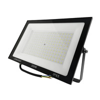 Прожектор світлодіодний LED SMD 200w 6500K IP65 12000LM "Нептун" чорний "LEMANSO" LMP103-200