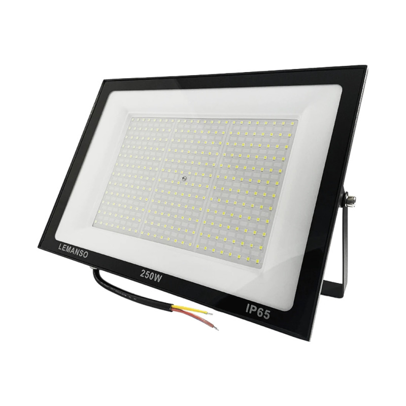 Прожектор світлодіодний LED SMD 250w 6500K IP65 15000LM "Нептун" чорний "LEMANSO" LMP103-250