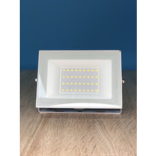 Прожектор светодиодный LED SMD 30w 6500K IP65 2040LM белый "LEMANSO" LMP33-30
