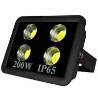 Прожектор світлодіодний LED 200w 6500K 4LED IP65 18000LM чорний "LEMANSO" LMP14-200