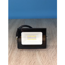 Прожектор светодиодный LED SMD 20w 6500K IP65 1120LM "Нептун" чёрный "LEMANSO" LMP72-20
