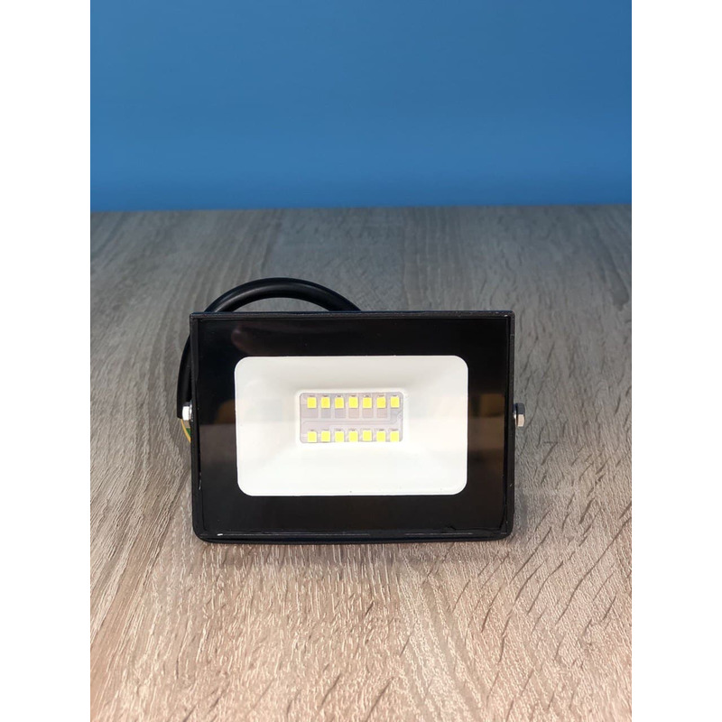 Прожектор светодиодный LED SMD 20w 6500K IP65 1120LM "Нептун" чёрный "LEMANSO" LMP72-20