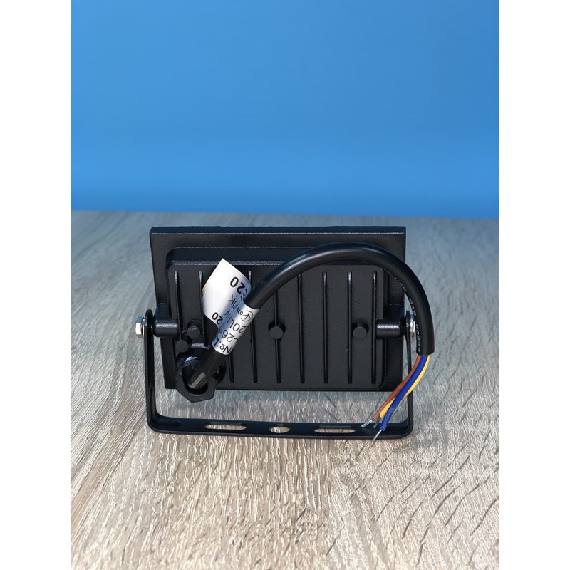 Прожектор светодиодный LED SMD 20w 6500K IP65 1120LM "Нептун" чёрный "LEMANSO" LMP72-20