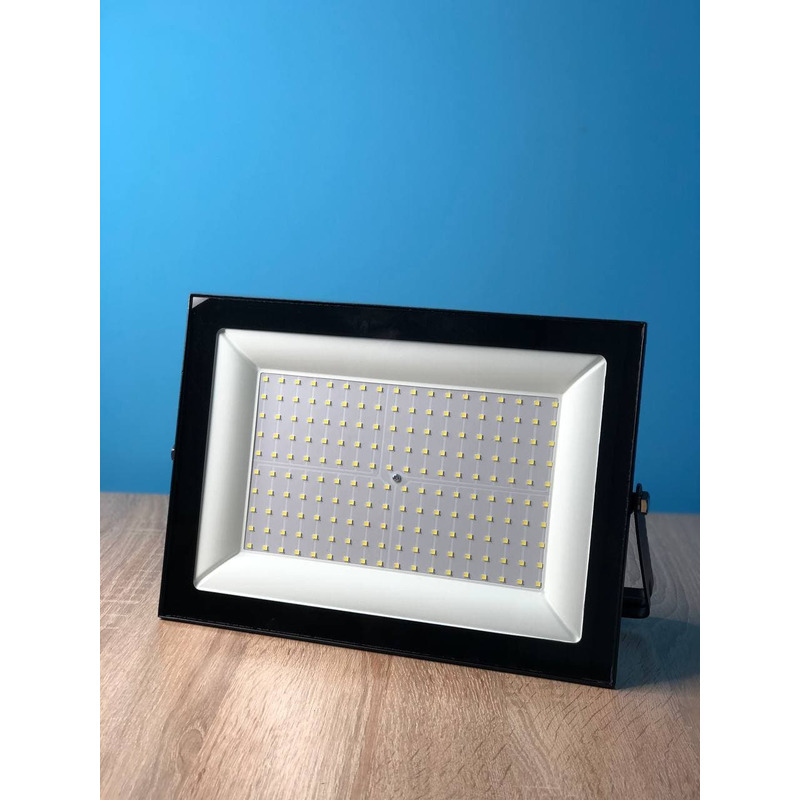 Прожектор светодиодный LED SMD 200w 6500K IP65 11200LM "Нептун" чёрный"LEMANSO" LMP72-200