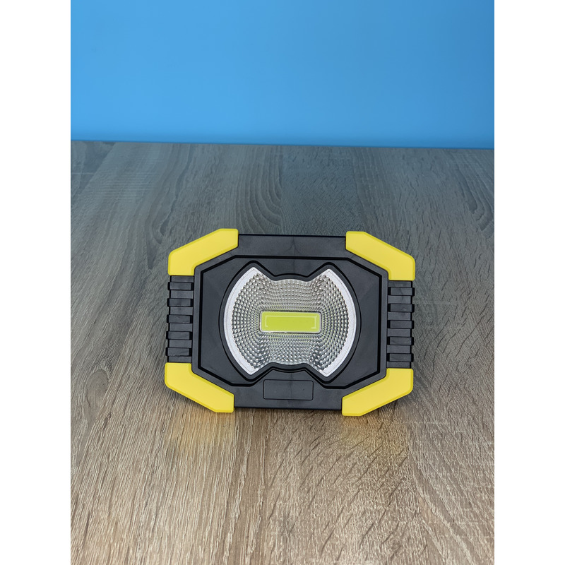 Прожектор LED 5W COB 120+100LM (збоку) 6500 IP44 жовто-чорний "LEMANSO" LMP78
