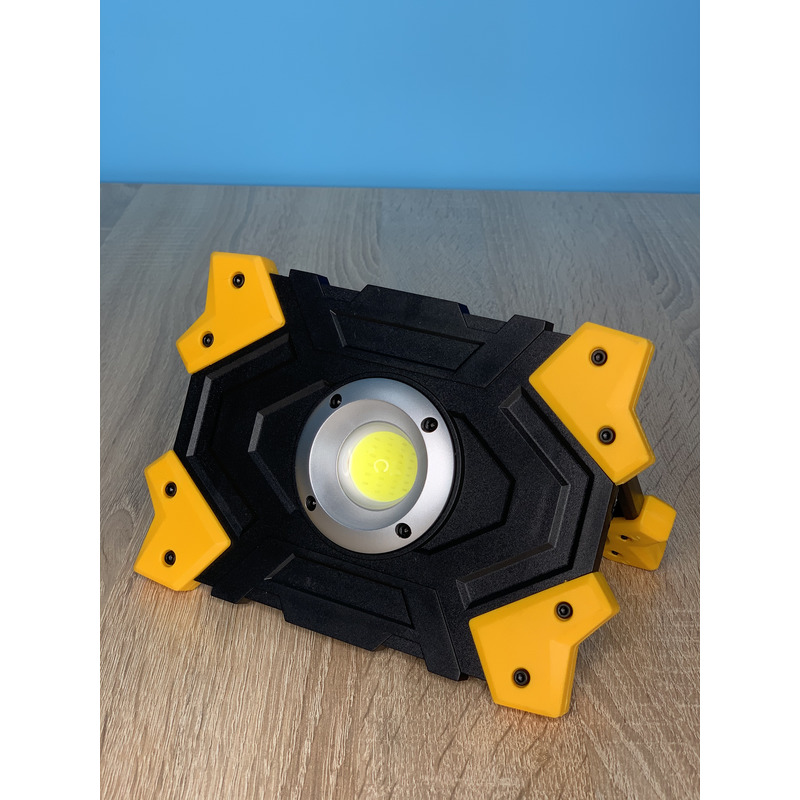 Прожектор LED 5W COB 470LM 6500 IP44 жёлто-черный "LEMANSO" LMP83