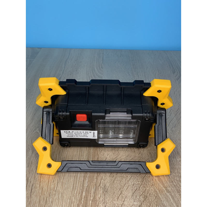 Прожектор LED 5W COB 470LM 6500 IP44 жёлто-черный "LEMANSO" LMP83