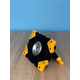 Прожектор LED 10W COB 930LM 6500K IP44 з акумулятором. жовто-чорний "LEMANSO" LMP85