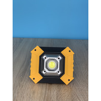 Прожектор LED 20W COB 500LM 6500K IP65 з USB та акумулятор. жовто-чорний "LEMANSO" LMP89
