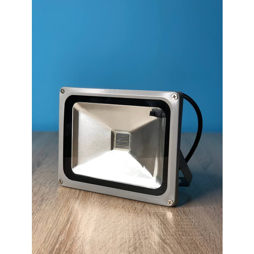 Прожектор світлодіодний LED 20w RGB+пульт 6500K IP65 1LED "LEMANSO" LMP9-21 RGB