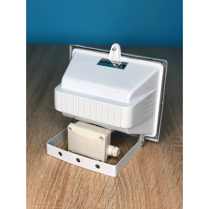 Прожектор галогенний 500W IP44 J118 білий "ECOSTRUM" Р105
