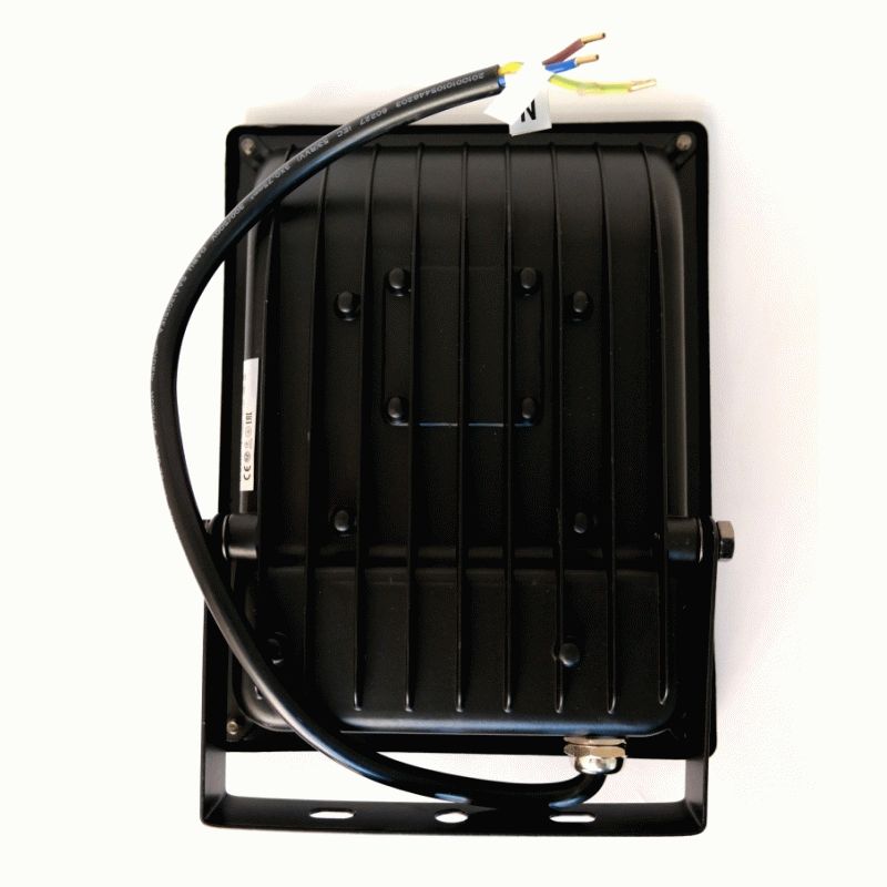 Прожектор светодиодный LED 20w 6500K IP65 1LED чёрный "LEMANSO" LMP2-20