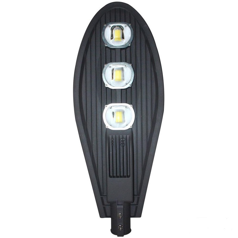 Світильник вуличний на стовп Класик 3LED 150W 19500LM 6500K чорний (1 рік) "LEMANSO" CAB47-150