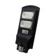 Світильник на стовп LED+сонячна панель+пульт+акумулятор 60W 450Lm 6500K 96LED 10W/3,2V/ 6Ah IP65 "LEMANSO" LMB33019