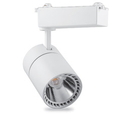 Трековий світильник LED 30W 2400LM 6500K білий "LEMANSO" LM560-30
