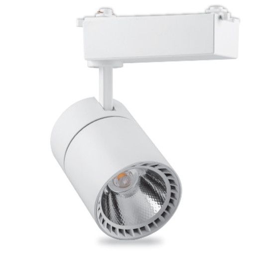 Трековий світильник LED 20W 1600LM 6500K білий "LEMANSO" LM560-20