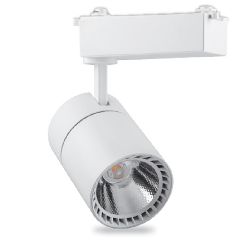 Трековий світильник LED 20W 1600LM 6500K білий "LEMANSO" LM560-20