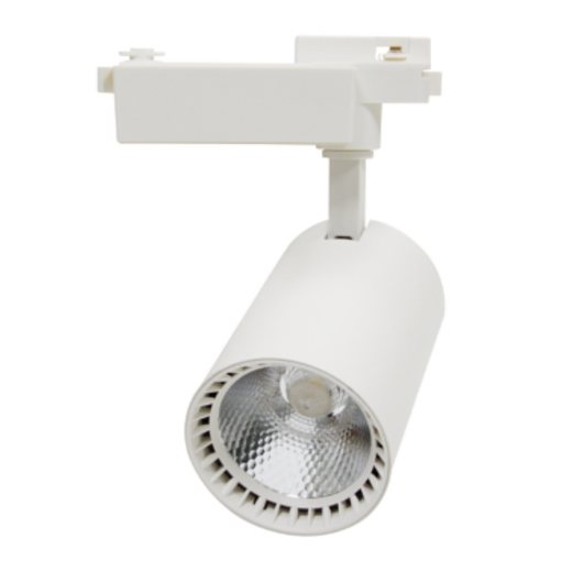 Трековий світильник LED 10W 700LM 6500K 100-265V білий "LEMANSO" LM3211-10