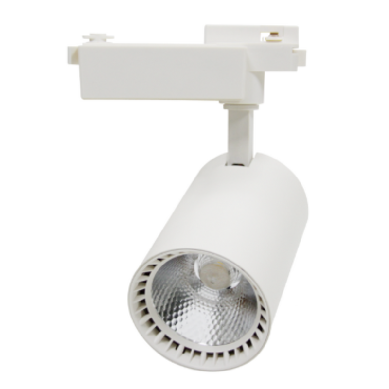 Трековий світильник LED 10W 700LM 6500K 100-265V білий "LEMANSO" LM3211-10