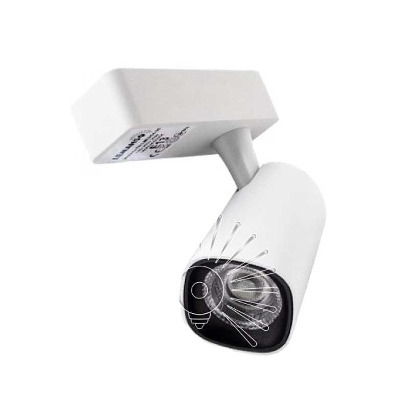 Трековий світильник LED 20W 1800LM 6500K 185-265V білий "LEMANSO" LM3214-20