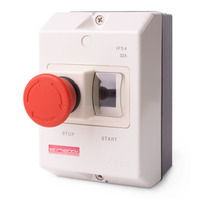 Корпус пластиковий IP54 e.mp.pro.box з кнопкою "Стоп" "E.NEXT" p004036