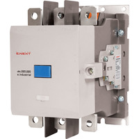 Контактор e.industrial.ukc.220.220, 220А, 220В, 1no+1nc "E.NEXT" i.0090008