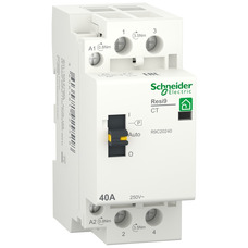 Контактор 1P+N 40A 2NO ~230В/50Гц "SCHNEIDER Resi9" R9C20240