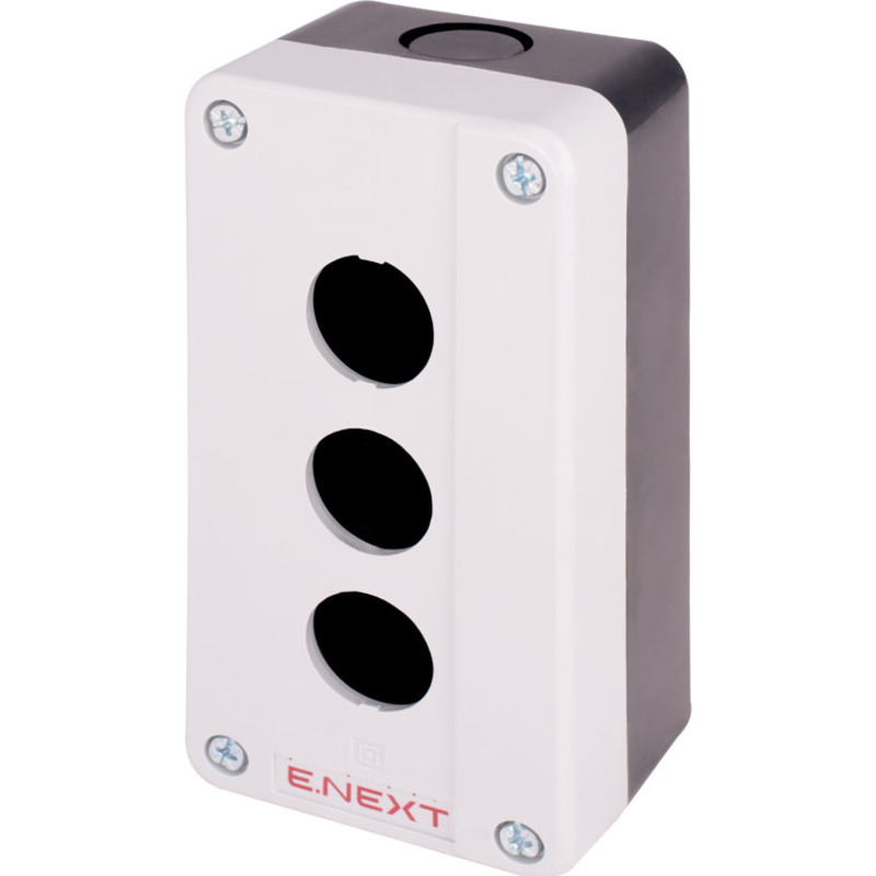 Корпус для 3 кнопок e.mb.box03 "E.NEXT" p0810148