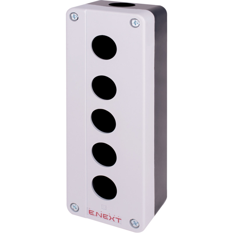 Корпус для 5 кнопок e.mb.box05 "E.NEXT" p0810150