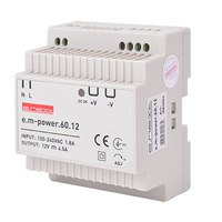 Блок живлення на DIN-рейку em-power.60.12 60Вт, DC12В "E.NEXT" i083004