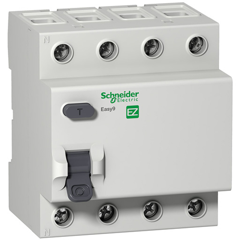 Дифференциальное реле (УЗО) 4 пол. 40А 30mA AC "SCHNEIDER" EZ9R34440