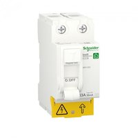 Диференціальне реле (ПЗВ) 2 пол. 63А 30mA AC "SCHNEIDER Resi9" R9R51263
