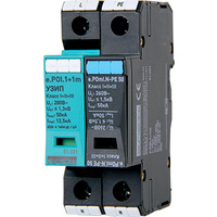 УЗИП e.POI.1+1m 280V/12,5kA класс I+II+III, 1 полюс + N-PE, моноблок "E.NEXT" 81.031