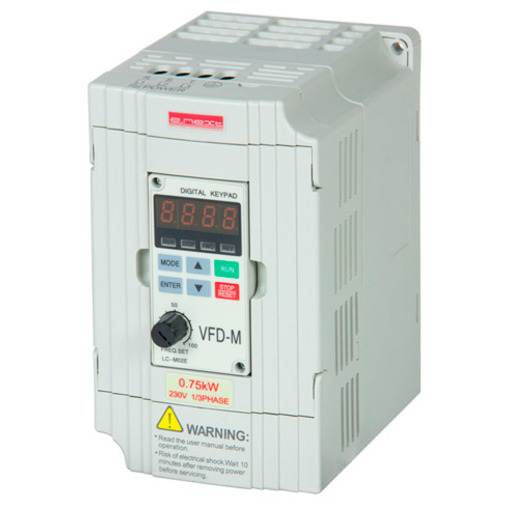 Перетворювач частоти ef-drive.0R75.S 0,75 кВт 1ф/220В "E.NEXT" i0800001