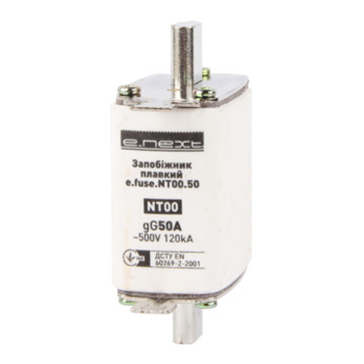 Запобіжник плавкий e.fuse.NT00.100, габарит 00, 100А "E.NEXT" i0760047