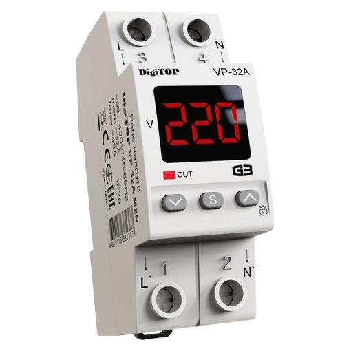Реле напруги VP-32A M2R DIN "DigiTOP"