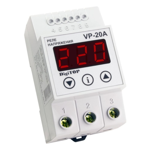 Реле напруги VP-20A DIN "DigiTOP"
