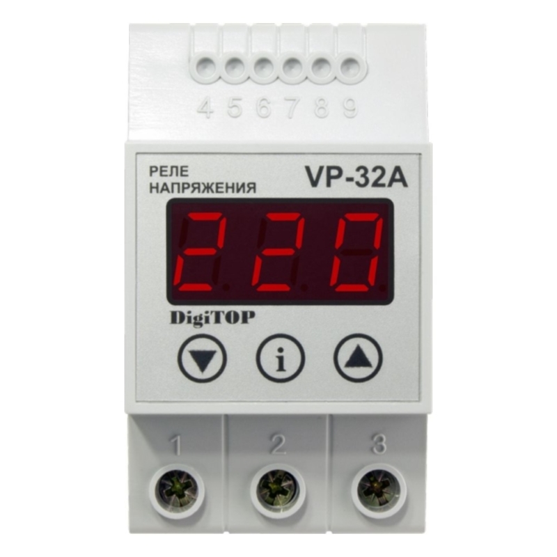 Реле напряжения Vp-32A DIN "DigiTOP"